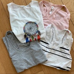 Lot of 4 tanks - most Fabletics